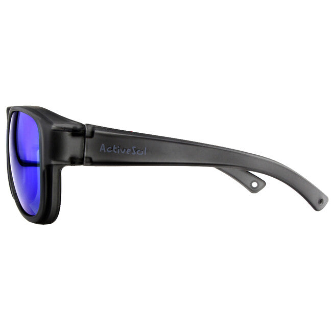 ActiveSol El Aviador Fitover-Kinder- Polarisations- Sonnenbrille grau/Spiegel-
