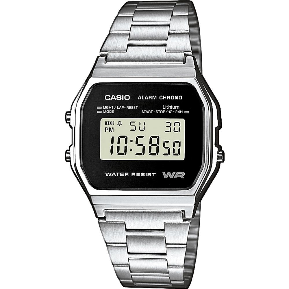 Casio A158WEA-1EF uhr silber