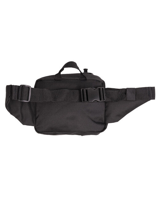 Mil-Tec FLASCH Bauchtasche mit Kunststoffflasche, schwarz