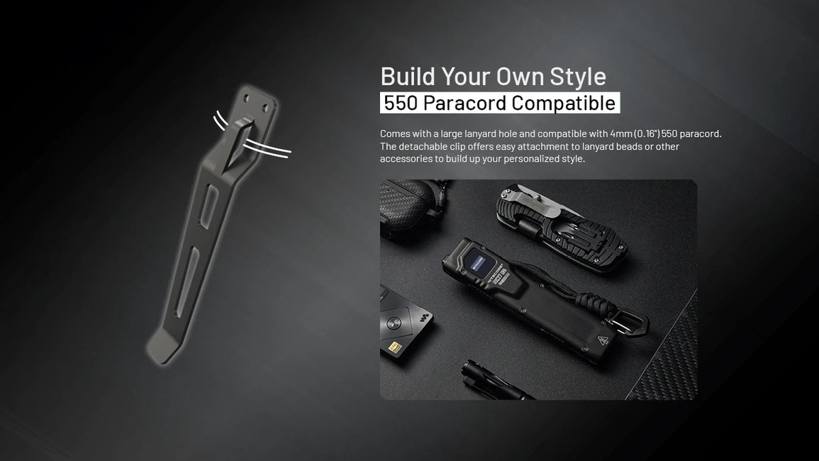 Nitecore EDC27 Uhi wiederaufladbare taschenlampe