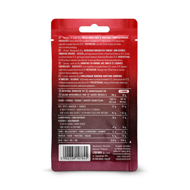 LYOfood Rubin Smoothie-Mix 370g