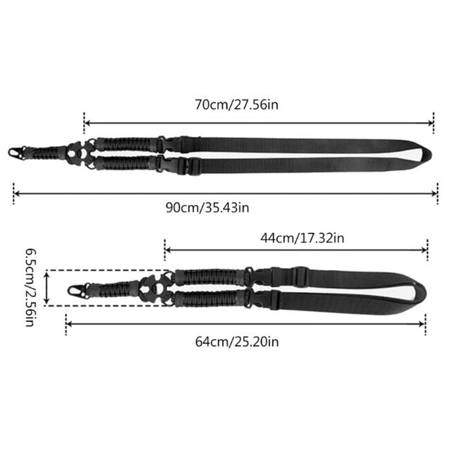 Leguon Pulse Einpunktgurt, schwarz