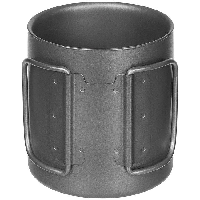Fox Outdoor Doppelwandiger Becher, titan, ca. 300 ml