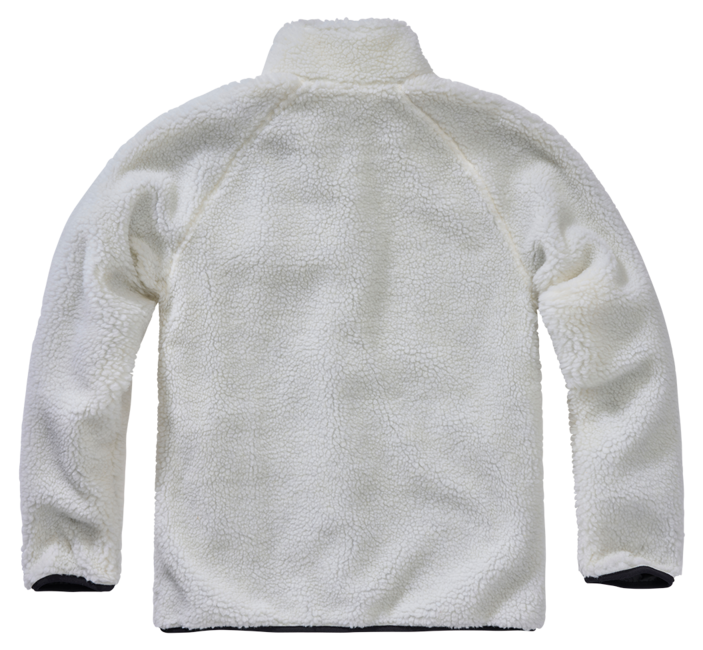 Brandit Teddyfleece Fleecejacke, weiß