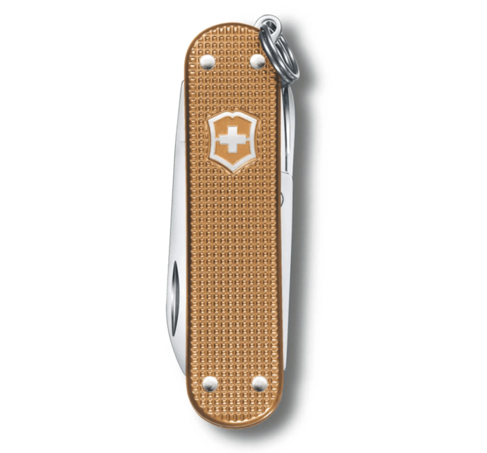 Victorinox Classic Colors Alox Wet Sand multifunkčný nôž 58 mm, khaki, 5 funkcií