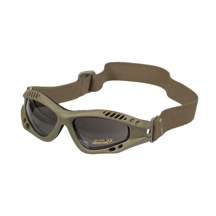 Mil-Tec Brille COMMANDO AIR, smoke
