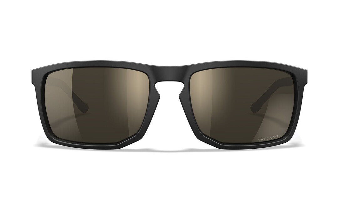 WILEY X Axe Captivate Polarized Tungsten Mirror/ Matte Black