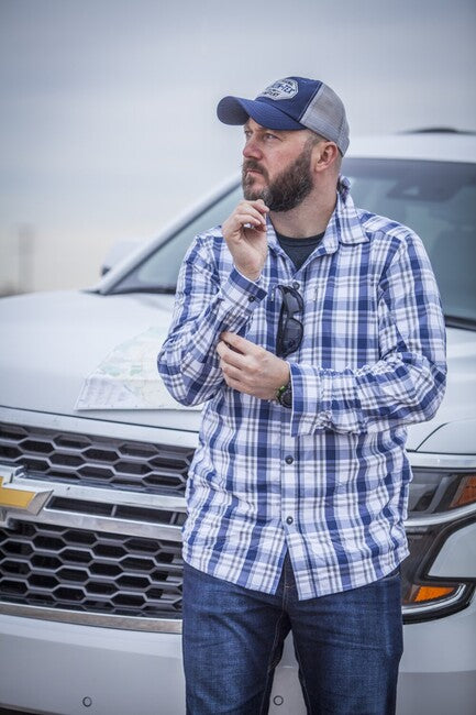 Helikon-Tex TRIP hemd - Indigo Plaid