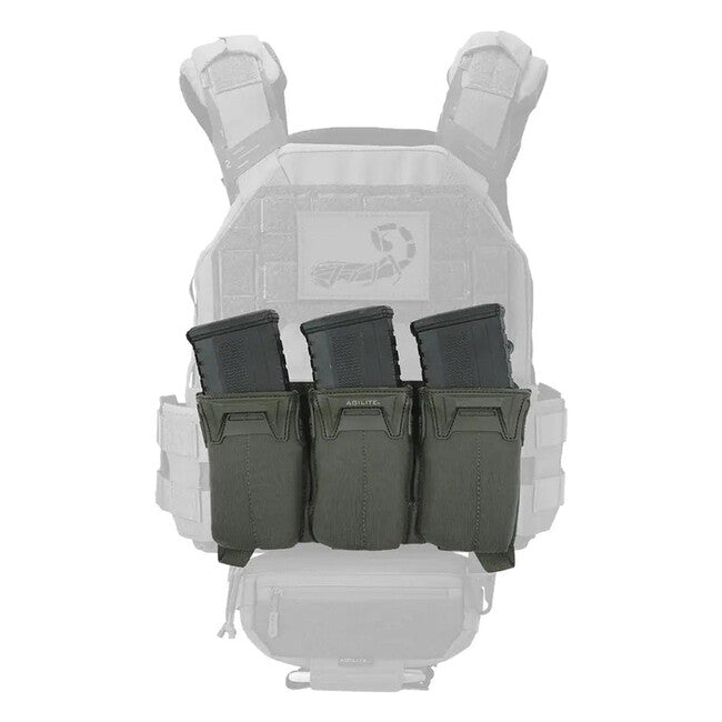 Agilite Vrecko na Magazin Pincer Triple, ranger green