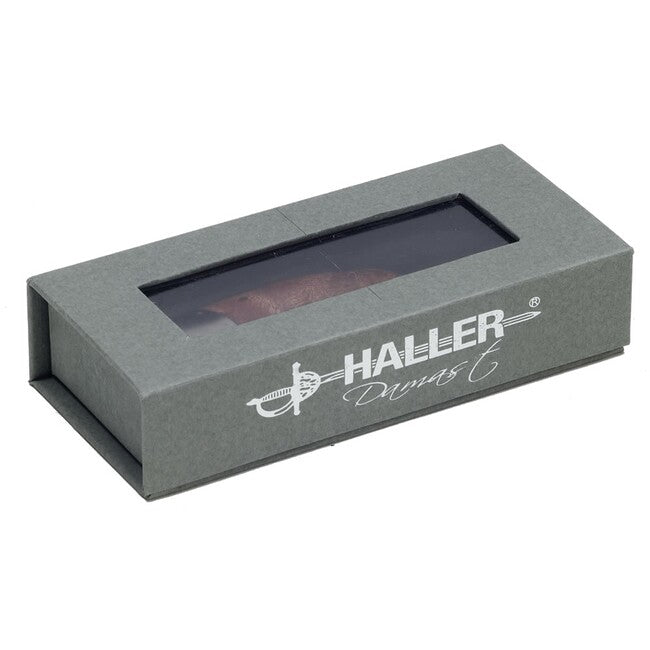Haller Damast Survivalmesser mit damaststahl Damast-Tame Wurzelholz 71Lagen 80622