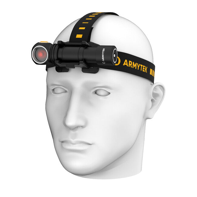ArmyTek Wizard C2 stirnlampe mit magnethalterung 1100 lm batterieleistung 3 h 65 g , weiße und rote led