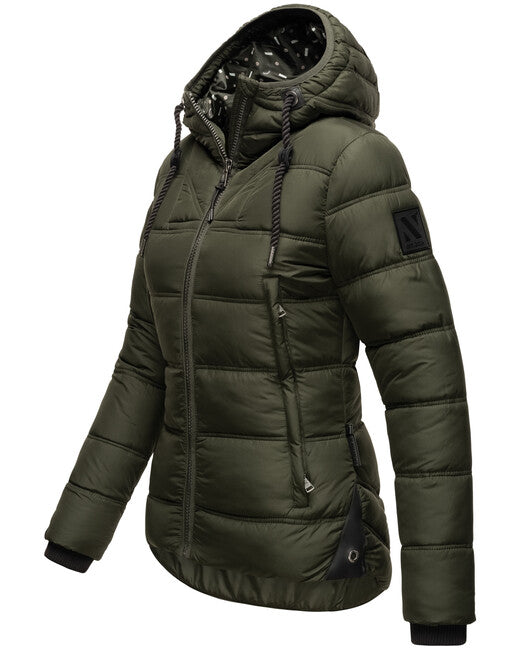 Navahoo Renesmee damen Übergangsjacke, olivgrün
