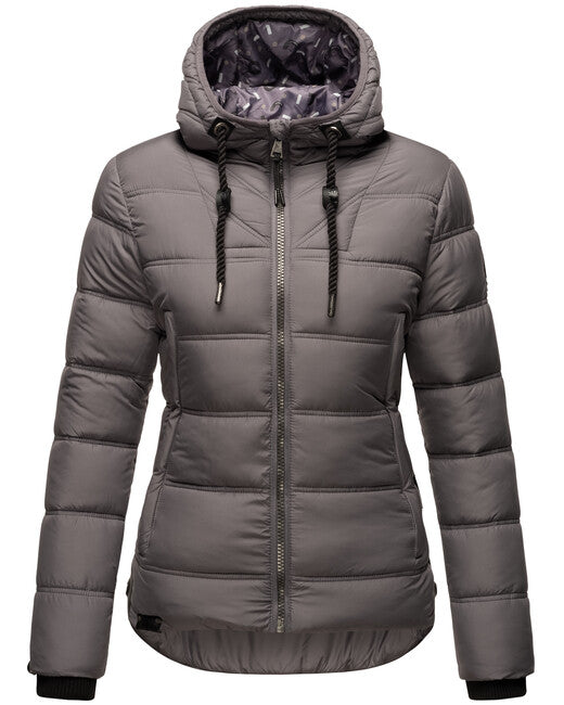 Navahoo Renesmee damen Übergangsjacke, dunkelgrau
