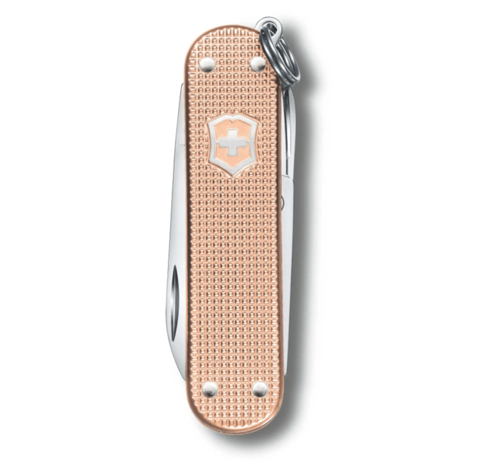 Victorinox Classic Colors Alox Fresh Peach multifunkčný nôž 58 mm, oranžová, 5 funkcií
