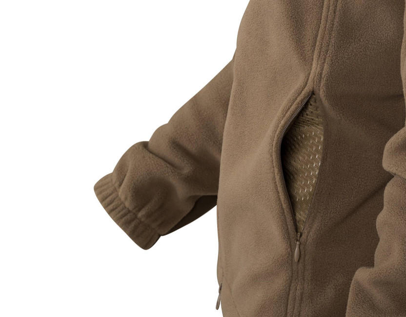 Helikon-Tex Cumulus damen-Fleece-T-shirt mit Kapuze, schwarz