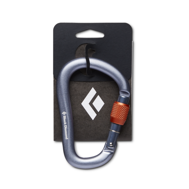 Black Diamond Rocklock schraubkarabiner, grau