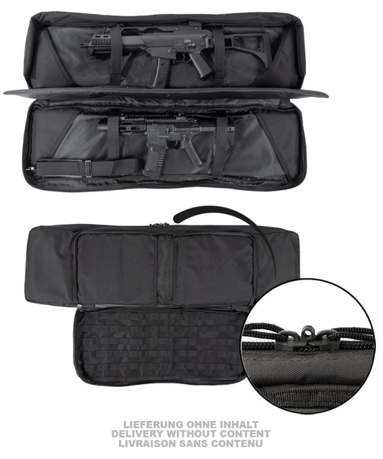 Mil-Tec kombinierter Holster für lange und kurze Waffen, schwarz