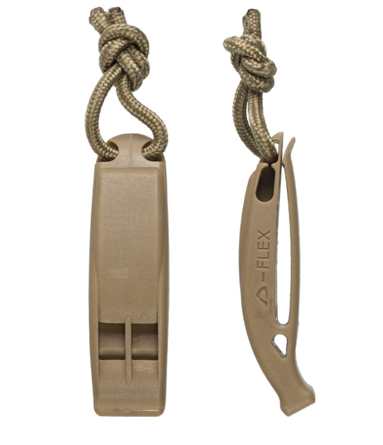 Mil-Tec MOLLE Taktische Pfeife, coyote