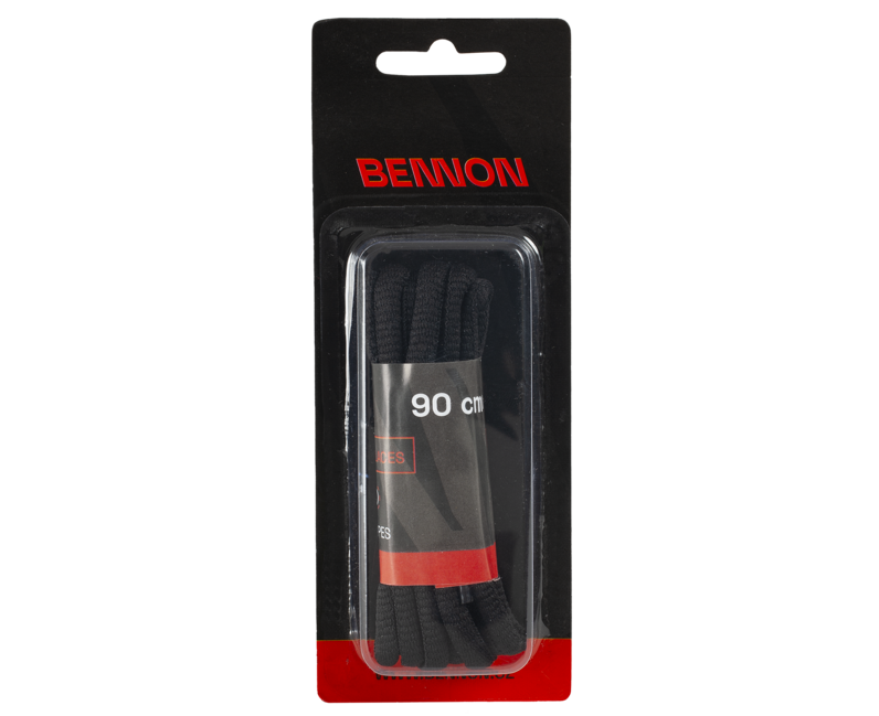 BENNON snurky do topanok Laces Black Box 90 cm