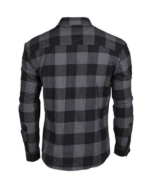 Mil-Tec Flanel Cart Light, schwarz/grau