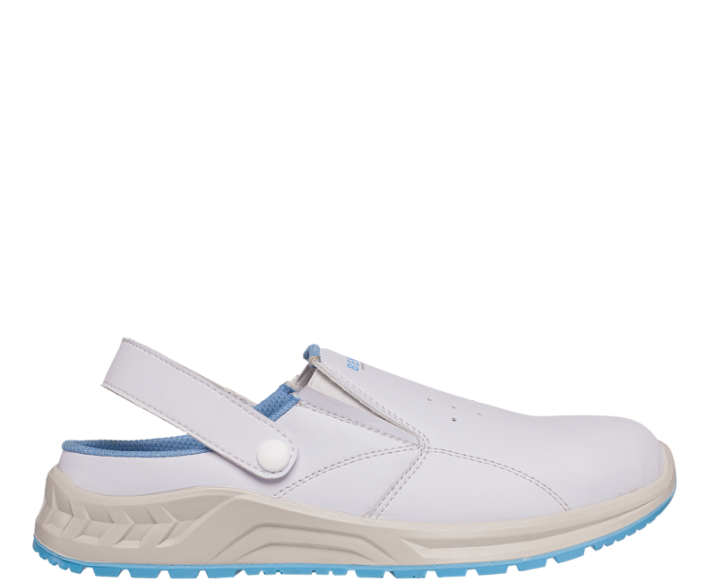 BENNON WHITE OB Slipper Arbeitsstiefel