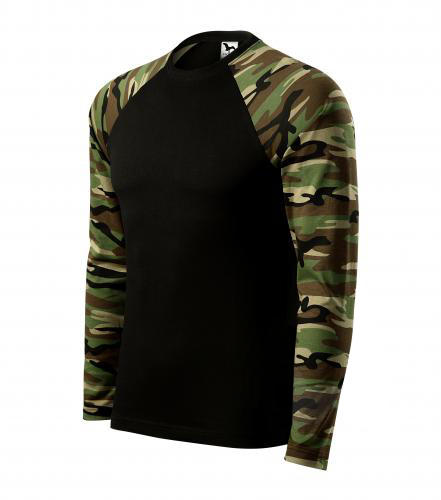 Malfini Camouflage μπλουζάκι 160g/m2, καφέ