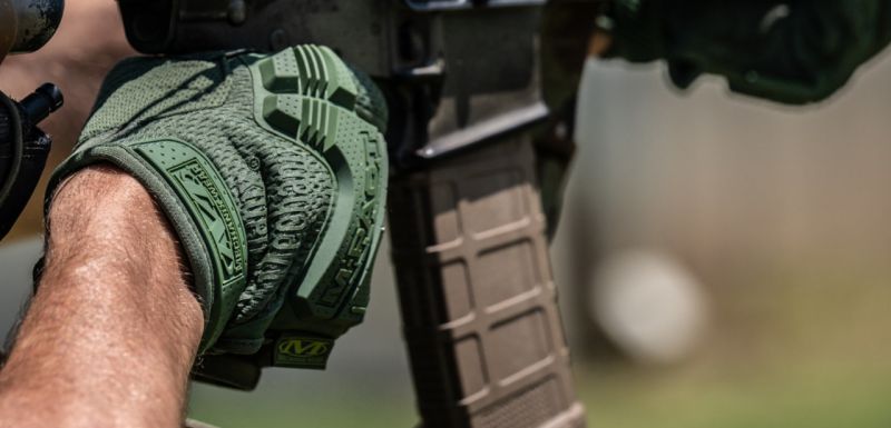 Mechanix M-Pact Impact Gloves, Olive