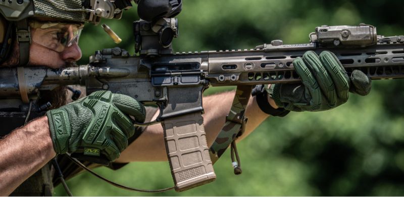 Mechanix M-Pact Impact Gloves, Olive