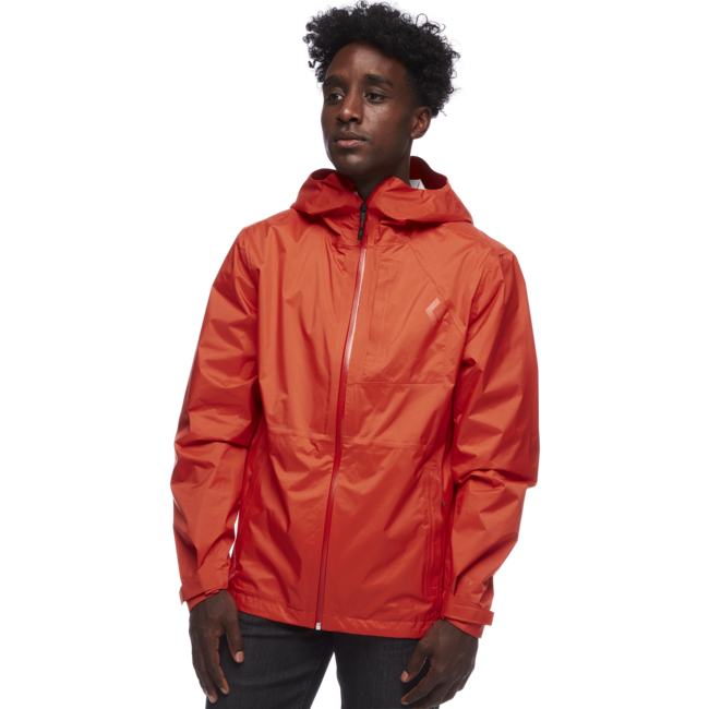 Black Diamond Men's Treeline Rain Shell, octane