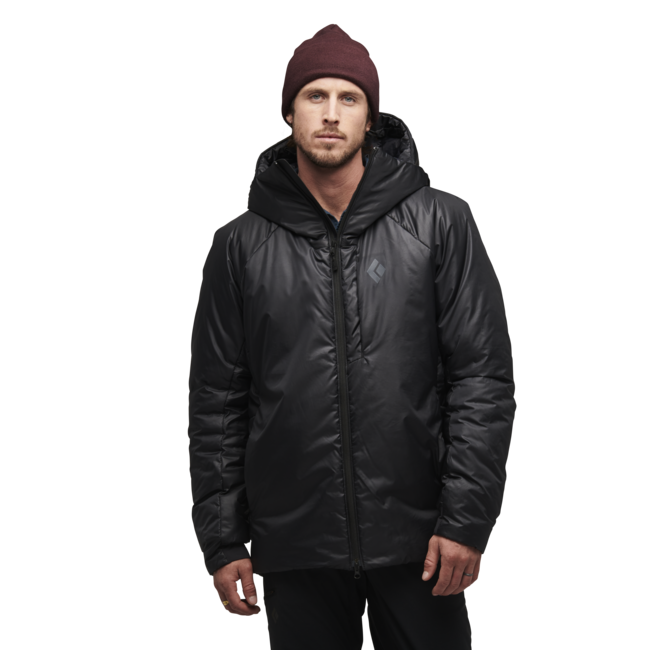 Black Diamond Belay herrenparka, schwarz