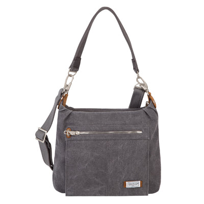 Travelon Heritage Hobo tasche Anti-Diebstahl-tasche grau