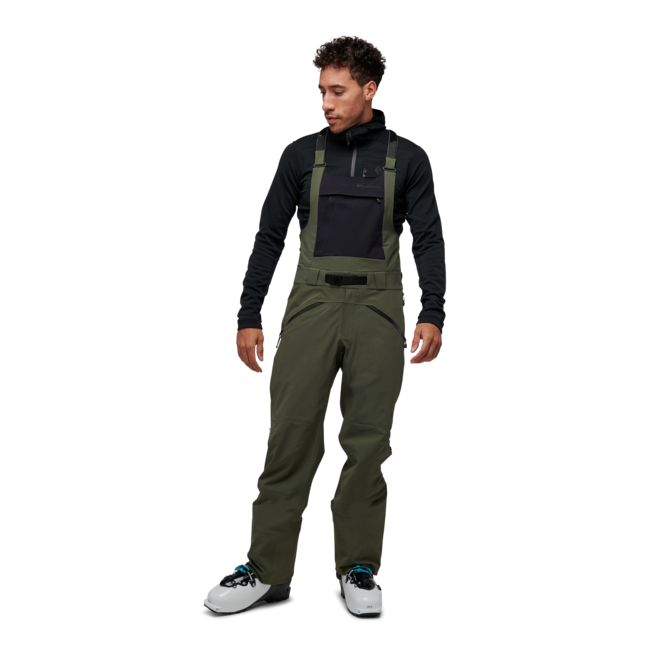 Black Diamond Recon Stretch Bibs, tundra