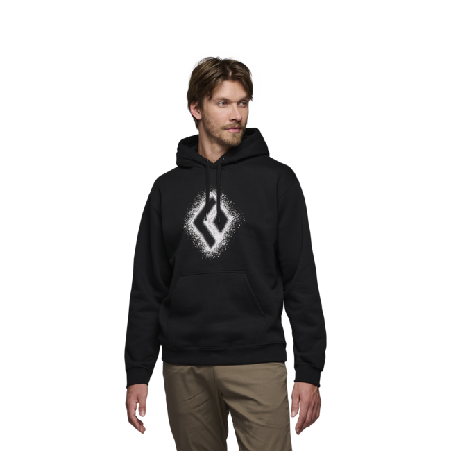 Black Diamond Chalked Up 2.0 herren-Kapuzenpullover, schwarz