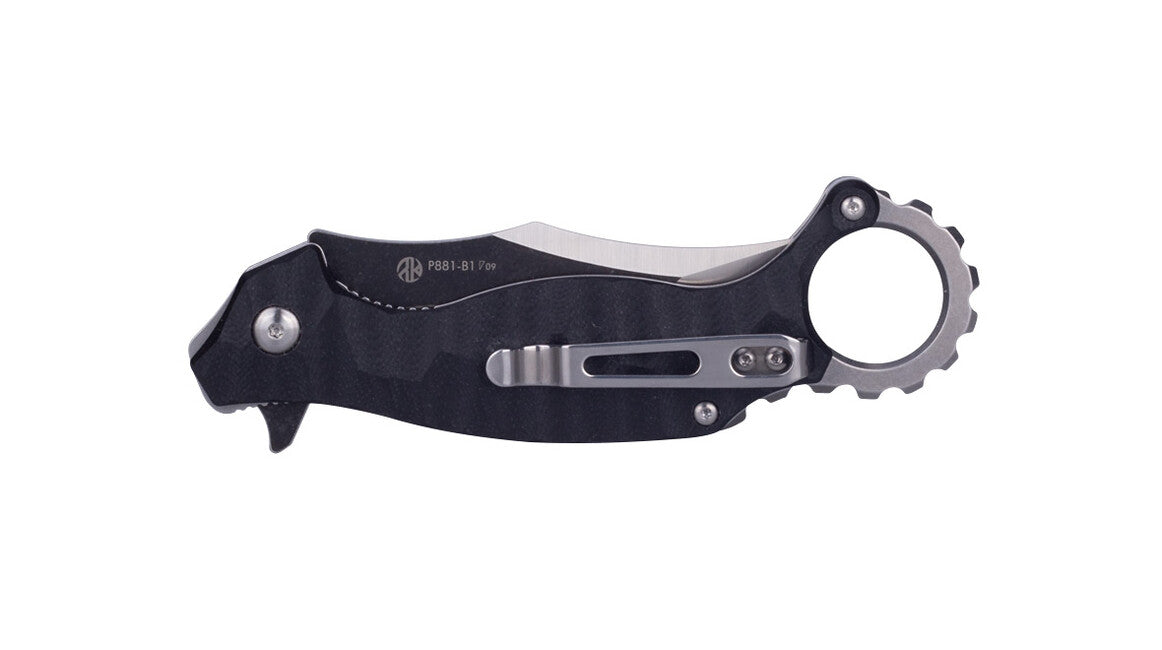 Ruike P881 messer, schwarz