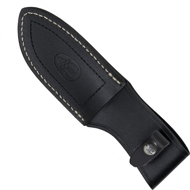 Muela Viper feststehende Klinge Messer schwarz und Stahl