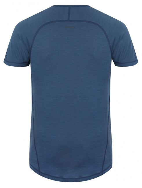 HUSKY Mersa herren Thermo T-shirt mit kurzen Ärmeln, blau