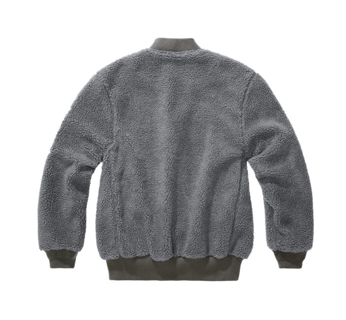 Brandit MA1 Sherpa Jacke, anthrazit