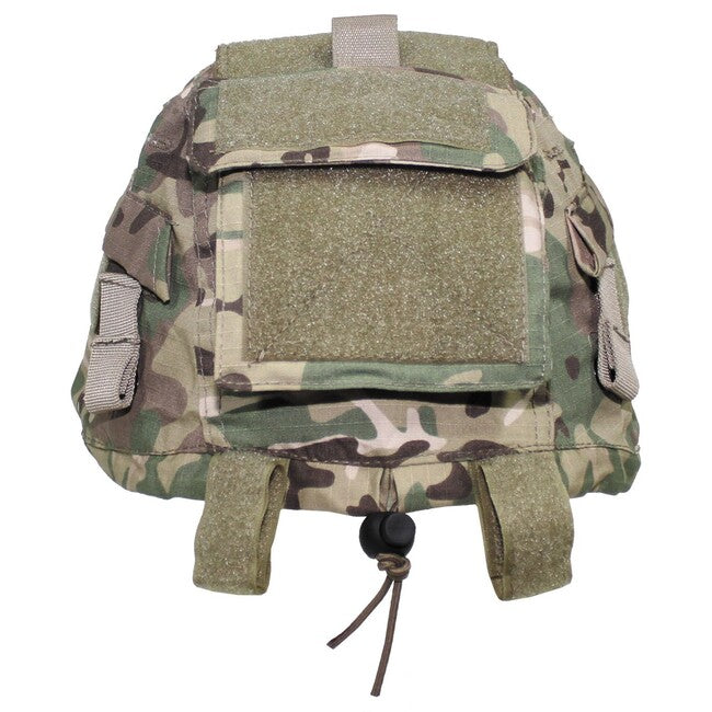MFH Helmüberzug mit taschen verstellbare Größe Betrieb - Camouflage