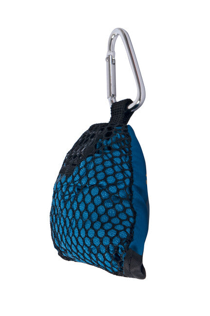 BasicNature Mini Towel Ultrafeines Mikrofaser-Reisehandtuch S, blau