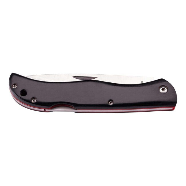 Herbertz taschenmesser 9,7cm, schwarzes Pakkaholz