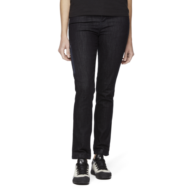 Black Diamond Mission Wool Denim damen-Hose, dunkelindigo