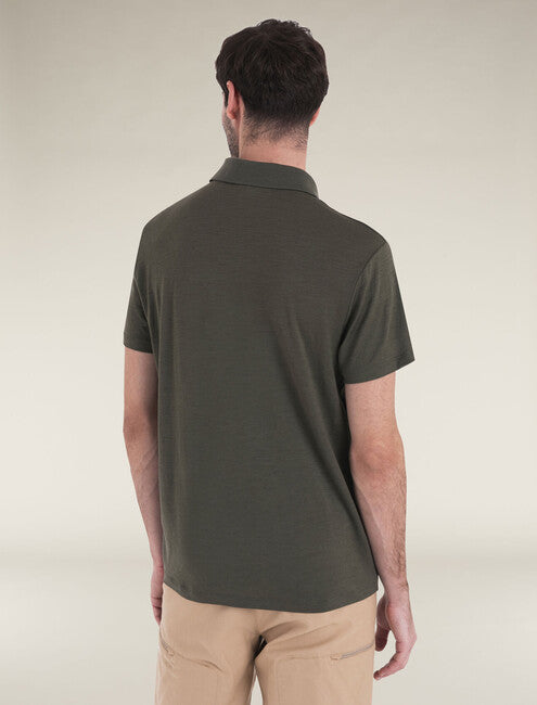 Icebreaker 150 Tech Lite III herren merino kurzarm T-shirt , grün