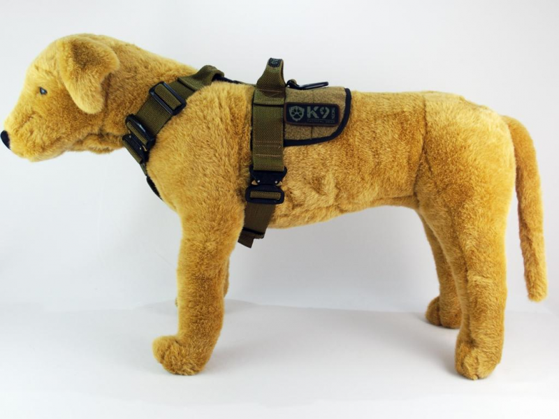 K9 Dornengeschirr Delta, brauner Kojote