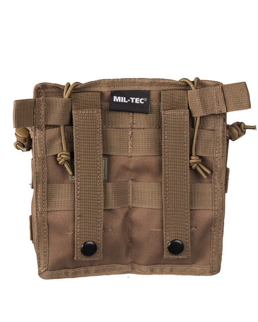 Mil-Tec Mag.tasche Open Top Double Dark Coyote