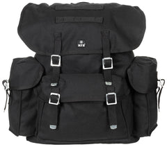 MFH BW-Rucksack, schwarz, Segeltuch