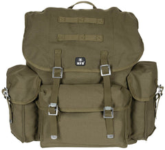 MFH-Rucksack BW Segeltuch, od grün