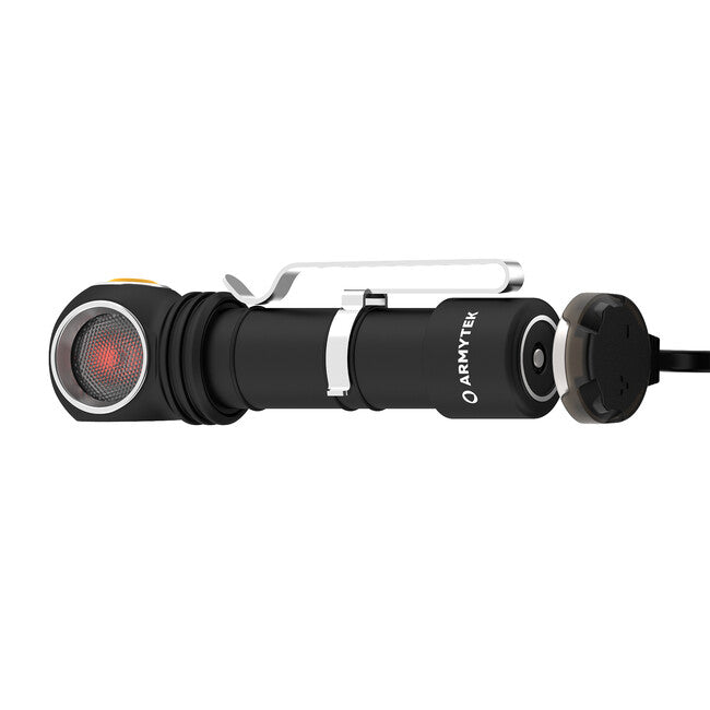 ArmyTek Wizard C2 stirnlampe mit magnethalterung 1100 lm batterieleistung 3 h 65 g , weiße und rote led