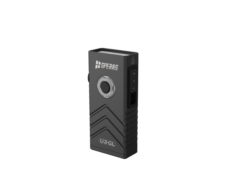 Speras U3-GL multifunktionale edc taschenlampe, schwarz