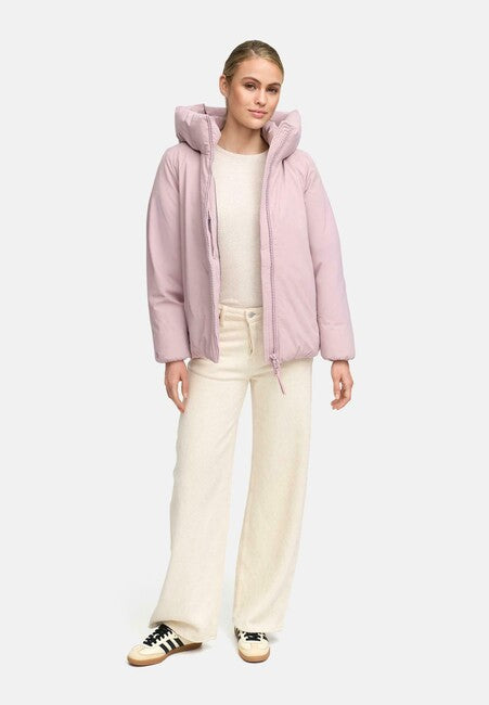 Navahoo Blutenlicht 14 damen Winterjacke fliederrose