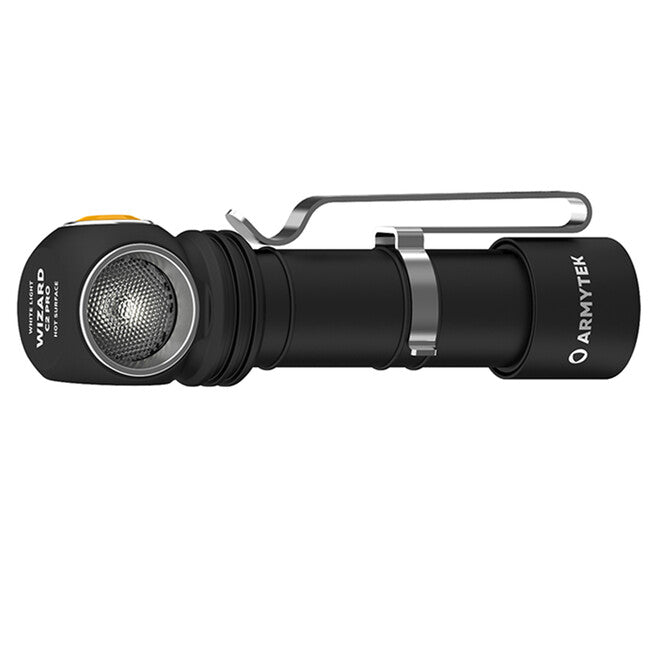 ArmyTek Wizard C2 Pro Magnet LED-taschenlampe mit Magnethalterung 2500 lm 4800 h 65, Weiße